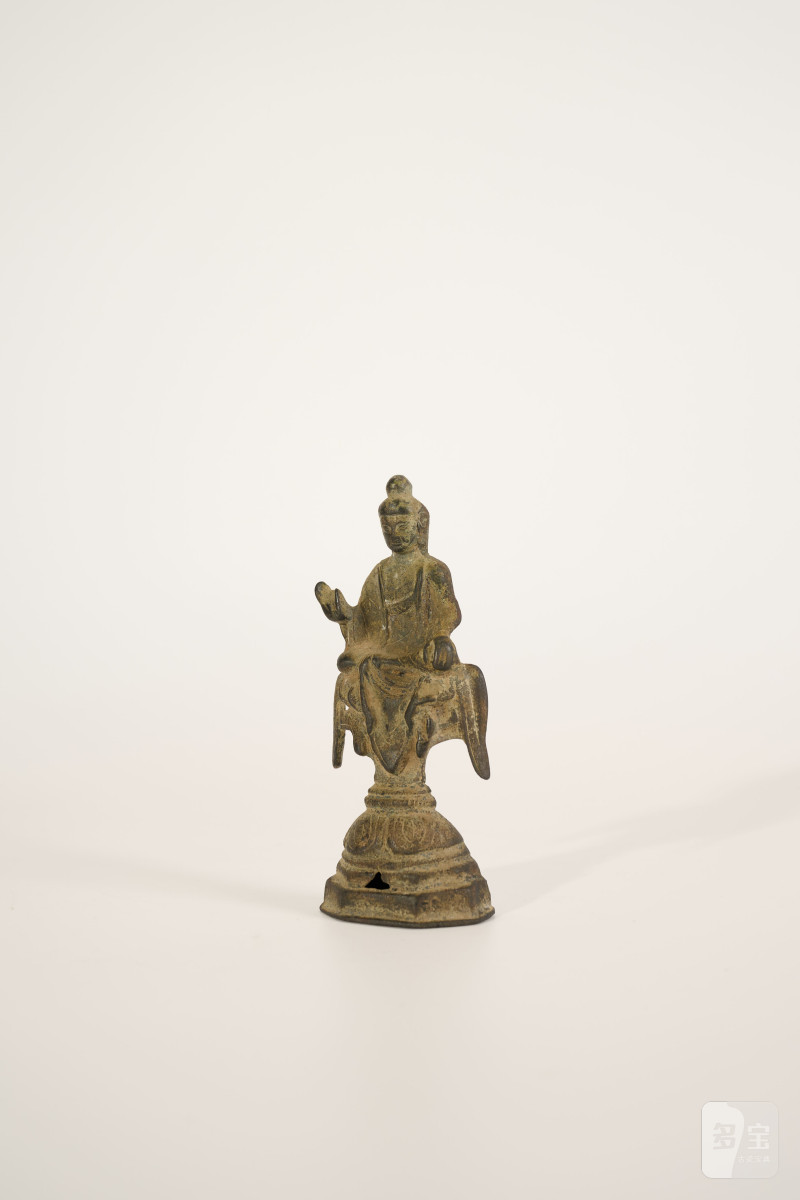 Lot915 明 铜释迦牟尼 - 图3